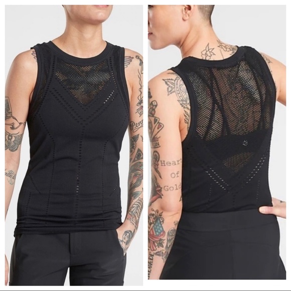 Athleta Tops - Athleta Mesh Tank Top